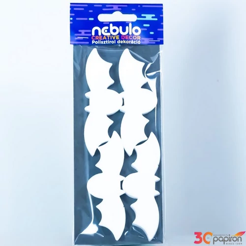 Hungarocell dekoráció Denevér 8x20 cm 4db/cs nebulo