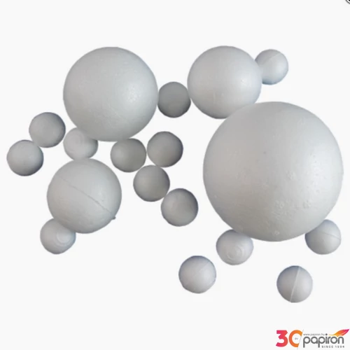 Hungarocell gömb 12cm polistirol dekor