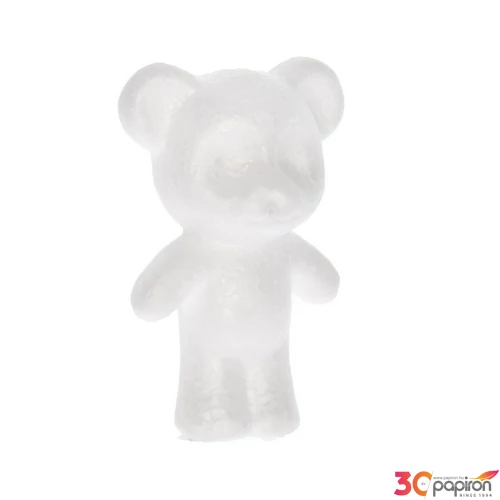 Hungarocell mackó 10cm fehér
