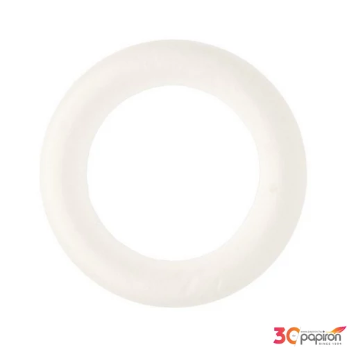 Hungarocell koszorú 13cm 13cm -Hungarocell fehér 