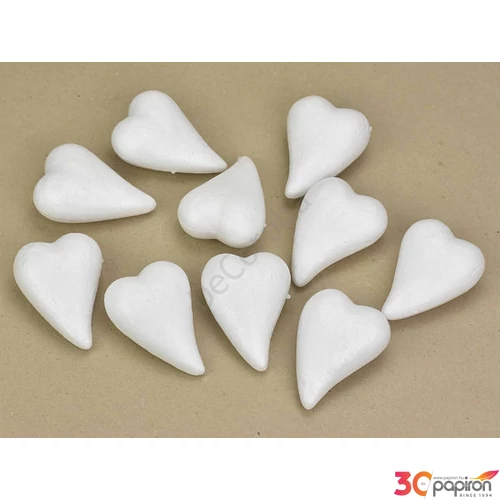 Hungarocell szív teli 7,5cm Hungarocell l teli szív darabos