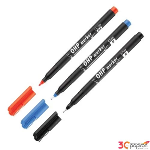 ICO OHP marker B piros permanent alkoholos marker 2-3mm OHP marker ICO B