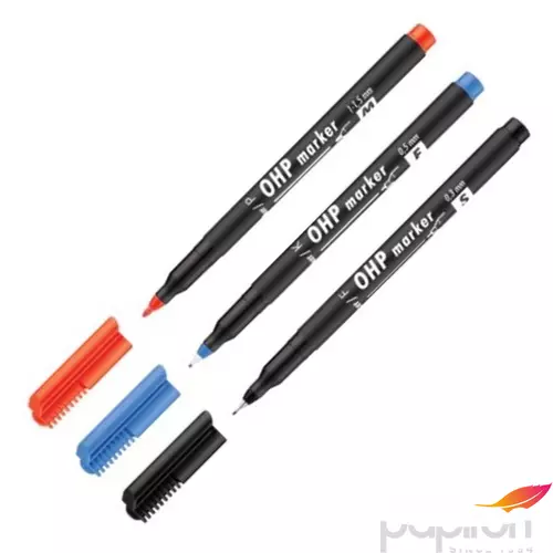 ICO OHP marker F piros C permanent alkoholos marker 0,5mm OHP marker ICO F