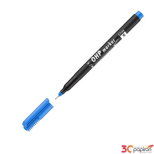 ICO OHP marker S kék permanent alkoholos marker 0,3mm OHP marker ICO S