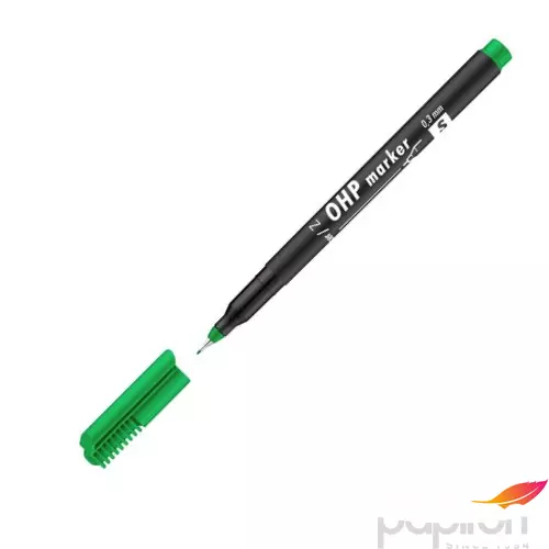 ICO OHP marker S zöld permanent alkoholos marker 0,3mm OHP marker ICO S