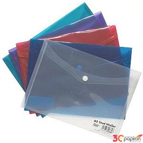 Irattasak A/5 zöld patentos Bluering