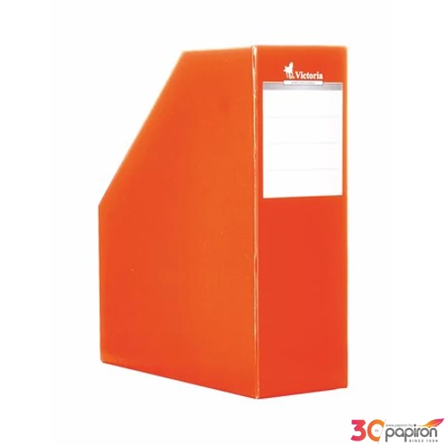 Iratpapucs karton Victoria 90mm narancs/prémium Iratrendezés Victoria