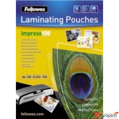 LamináLó fólia 100mik Fellowes A5 fényes IFW53509
