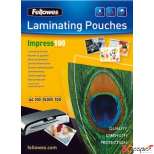 LamináLó fólia 100mik Fellowes A3 fényes IFW53511