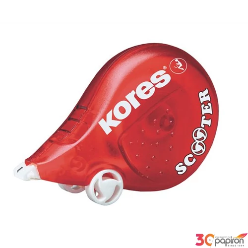 Hibajavító roller 4,2mm Kores Scooter piros 4,2mmx5m-es szalag