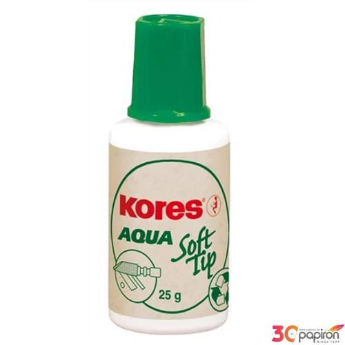 Hibajavító folyadék 20ml Kores Fluid Soft Tip, vízbázisú