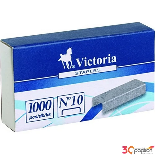 Tűzőkapocs No.10 Victoria 10lap 1000db/dob Irodai kisgépek Victoria SCNO10
