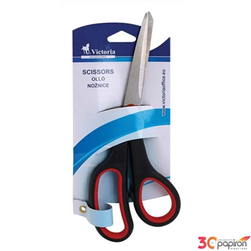 Olló 21cm Victoria irodai olló fekete Irodai kiegészítők Victoria SC3004