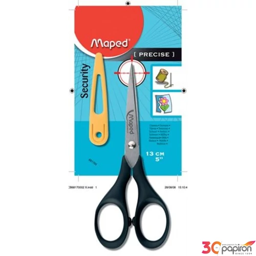 Olló 13cm Maped Genius iskolaiolló élvédős Irodai kiegészítők MAPED 681700