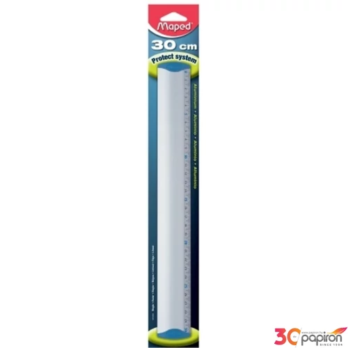Vonalzó 30cm fém Maped Protect System alumínium Irodai kiegészítők Maped 120030