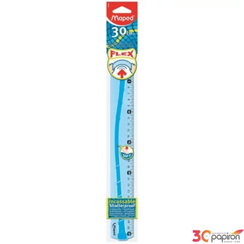 Vonalzó 30cm műanyag Maped Flex hajlítható Irodai kiegészítők Maped 244030