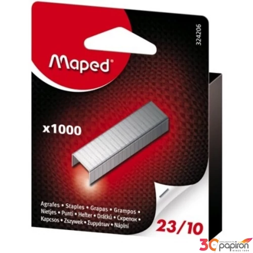 Tűzőkapocs 23/10 Maped Tűzőkapcsok nagyteljesítményű tűzőgéphez MAPED 324206