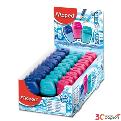 Hegyező 1lyukú Maped Shaker tartályos vegyes színek Írószerek Maped 534754
