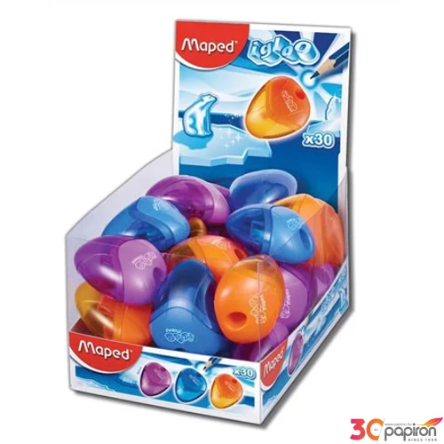 Hegyező 1lyukú Maped I-Gloo tartályos vegyes színek Írószerek Maped 051111