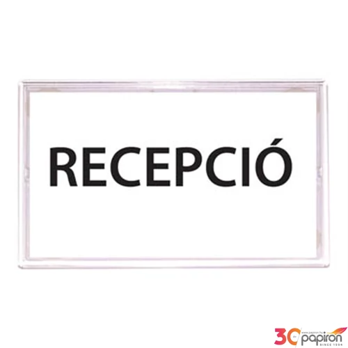 Információs tábla Panta Plast 110x150mm öntapadó INP403011