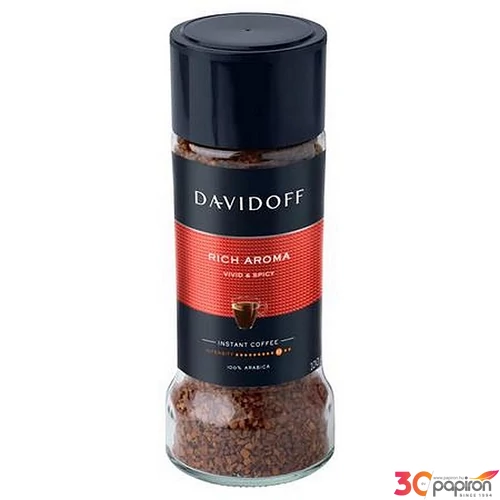 Instant kávé 100g üveges DAVIDOFF Rich Aroma