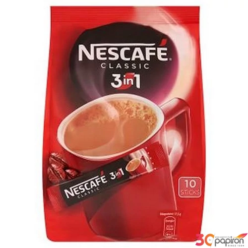 Instant kávé 17 g NESCAFÉ 3in1 instant kávé 10 db KHK162