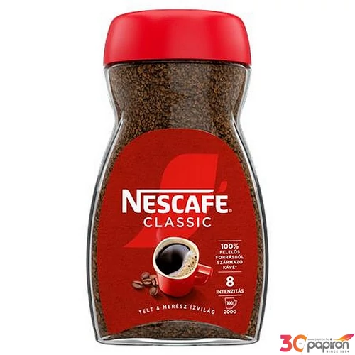 Instant kávé 200g üveges NESCAFÉ Classic