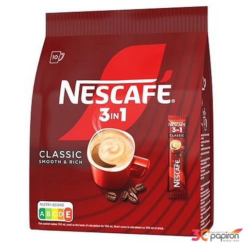 Instant kávé stick 10x16,5 g NESCAFÉ 3in1 Classic