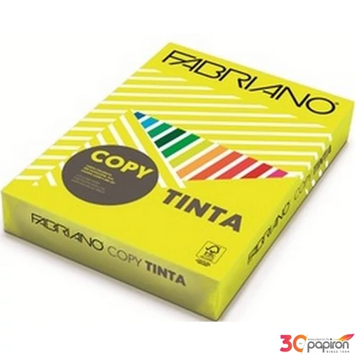 Színes másolópapír Fabriano Copy Tinta intenzív sárga A4/80gr, 500ív/csom