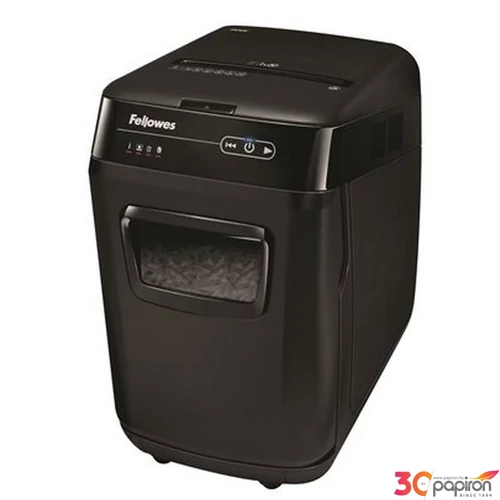 Iratmegsemmisitő Fellowes AutoMax 200C 200lap, konfetti intelligens iratmegsemmisítő