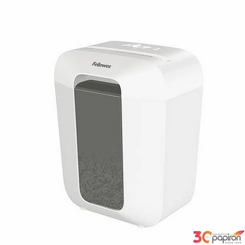 Iratmegsemmisítő Fellowes konfetti, 9 lap, "Powershred LX50" fehér