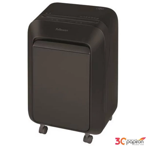 Iratmegsemmisítő Fellowes mikrokonfetti, 14 lap Powershred LX211 fekete