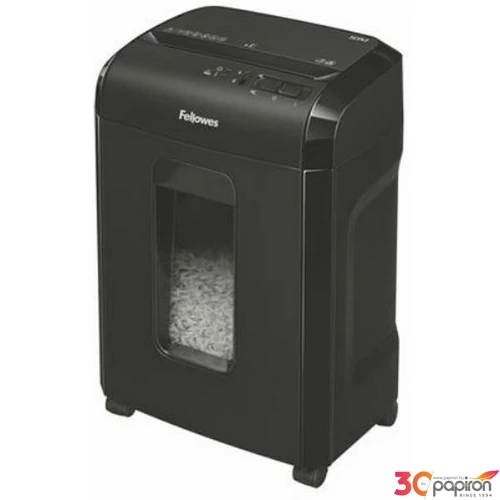 Iratmegsemmisítő Fellowes mikrokonfetti, 9 lap,Microshred 10M IFW46306
