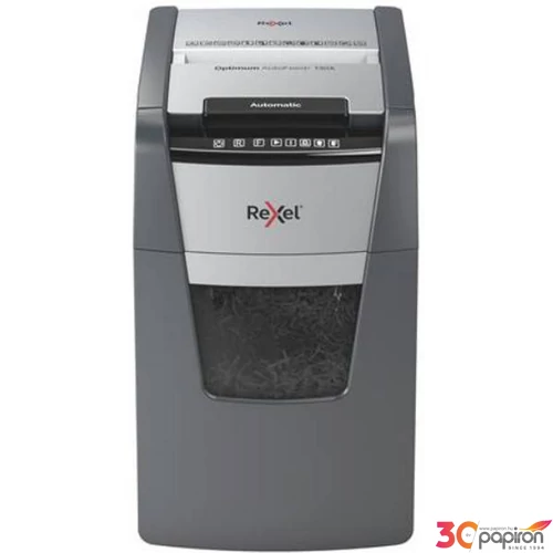Iratmegsemmisítő Rexel konfetti, 130 lap, Optimum AutoFeed+ 130X
