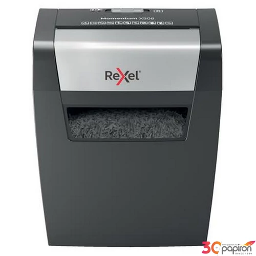 Iratmegsemmisítő Rexel konfetti, 8 lap Momentum X308 IGTR2104569