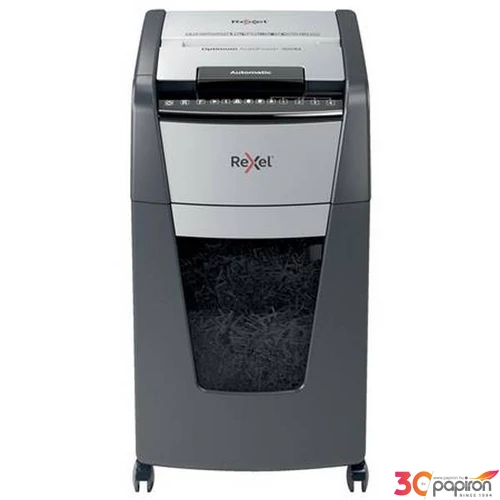 Iratmegsemmisítő Rexel mikrokonfetti, 300 lap,Optimum AutoFeed+ 300M
