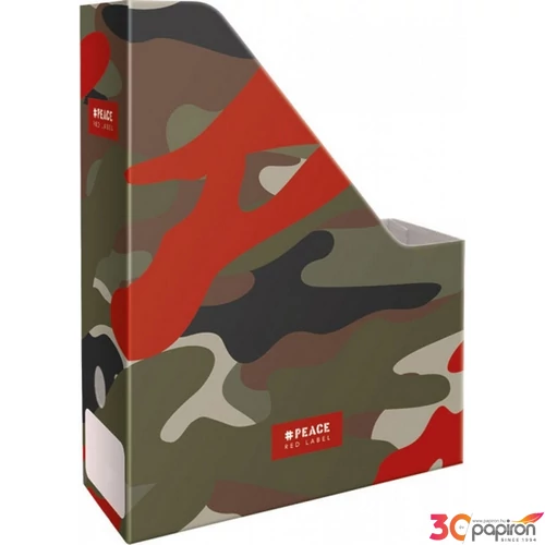 Iratpapucs A4 karton Peace-Red Label hajtogatós 21' Lizzy kollekció