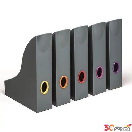 Iratpapucs készlet műanyag 73mm DURABLE VARICOLOR vegyes