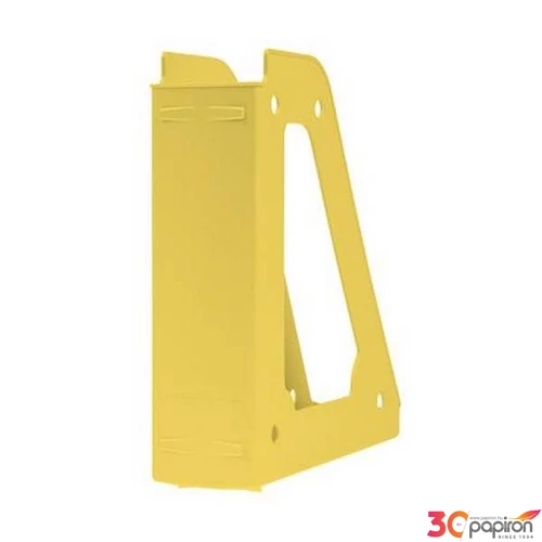 Iratpapucs műanyag Donau 70mm, pasztellsárga D746211