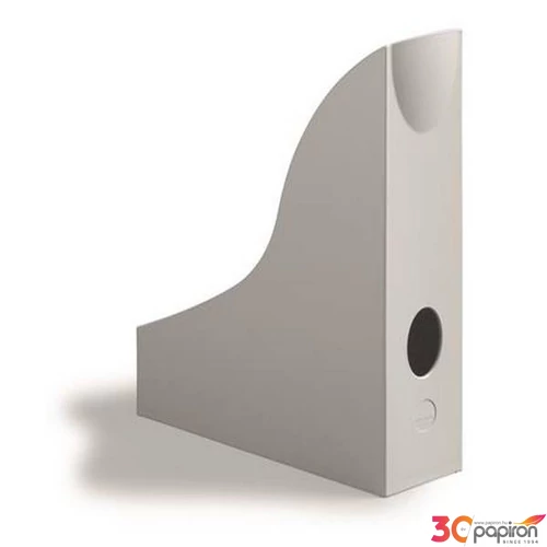 Iratpapucs műanyag Durable 73mm, Eco, szürke DB775710