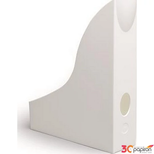 Iratpapucs műanyag Durable 73mm fehér Iratrendezés, archiválás