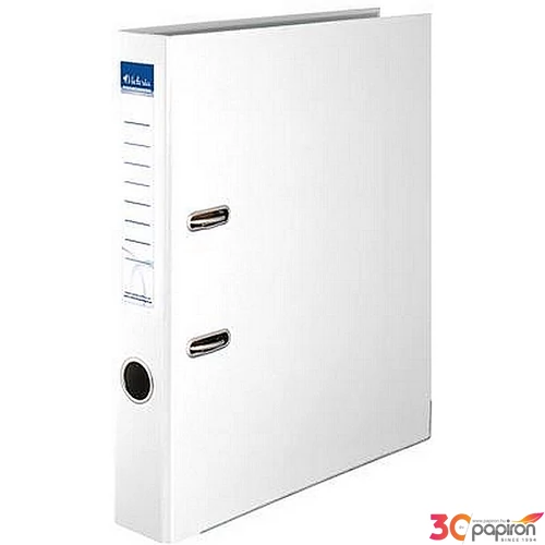 Iratrendező 50mm A4 Victoria Basic élvédős PP/karton fehér Iratrendezés Victoria 50WHITE