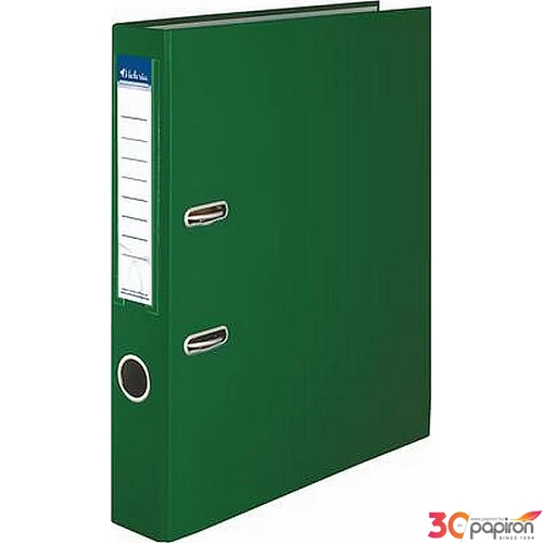 Iratrendező 50mm A4 Victoria Basic PP/karton zöld Iratrendezés Victoria 50GREEN