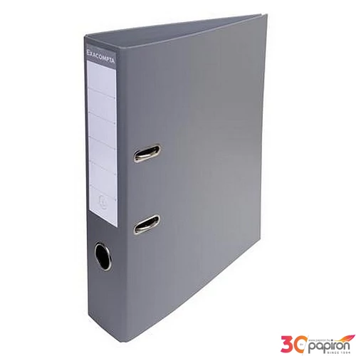 Iratrendező 70mm Exacompta A4, PVC, sötétszürke