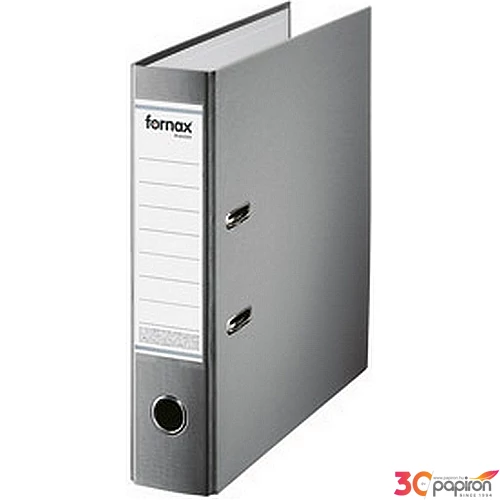 Iratrendező 80mm Fornax Master szürke emelőkaros iratrendező A4
