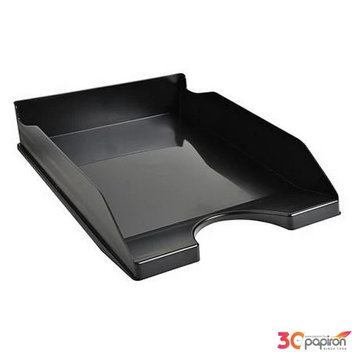 Irattálca műanyag A4 EXACOMPTA EcoBlack, fekete