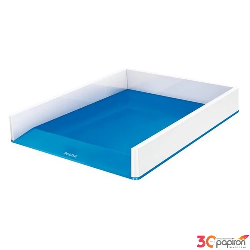 Irattálca műanyag Leitz kettős színhatású Wow, kék E53611036