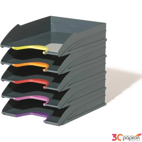 Irattálca műanyag Durable Varicolor 5' 5részes szett Iratrendezés DURABLE 770557