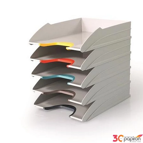 Irattálca szett műanyag 5 részes DURABLE VARICOLOR MIX