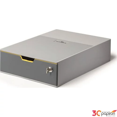 IrattároLó műanyag Durable Varicolor Safe 1 zárható fiók Iratrendezés DURABLE 760127